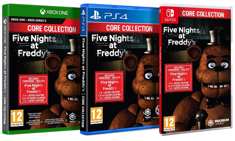 five nights at freddys Five Nights at Freddys: Core Collection llegará el 12 de enero Five Nights at Freddys Core Collection