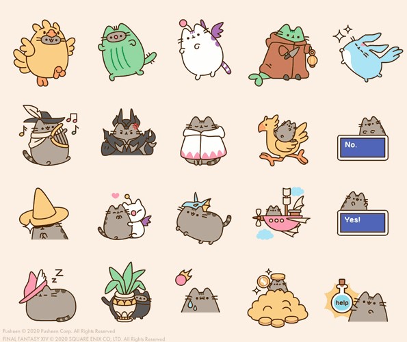 final-fantasy-xiv-pusheen-stickers