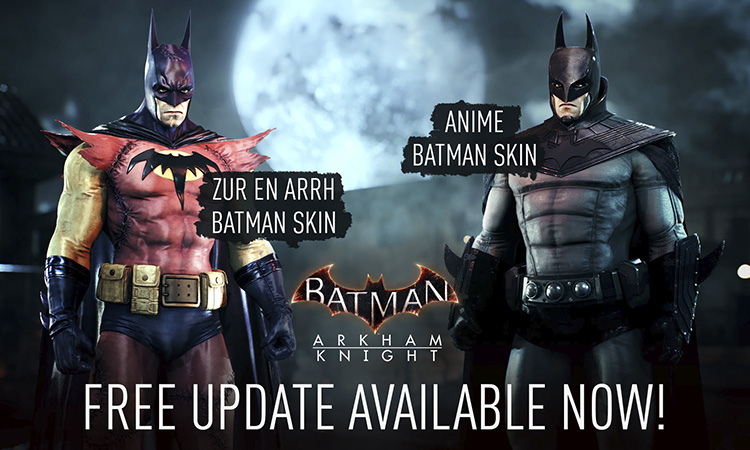 batman arkham knight Batman Arkham Knight recibe nuevas skins a 5 años de su lanzamiento Batman Arkham knight skins