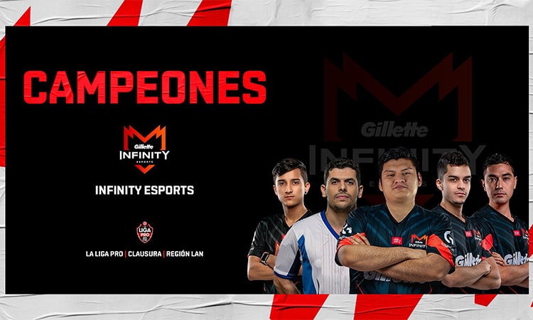 infinity esports Infinity Esports se consagró bicampeón de La Liga Pro en la Región Norte Infinity Esports ganador La Liga Pro TWD Counter Strike
