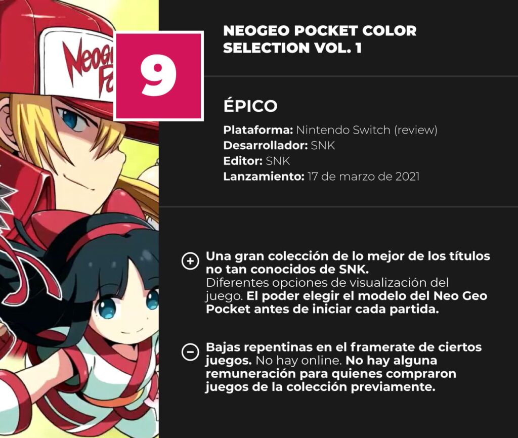 neogeo-pocket-color-selection-vol-1-nintendo-switch-review-score