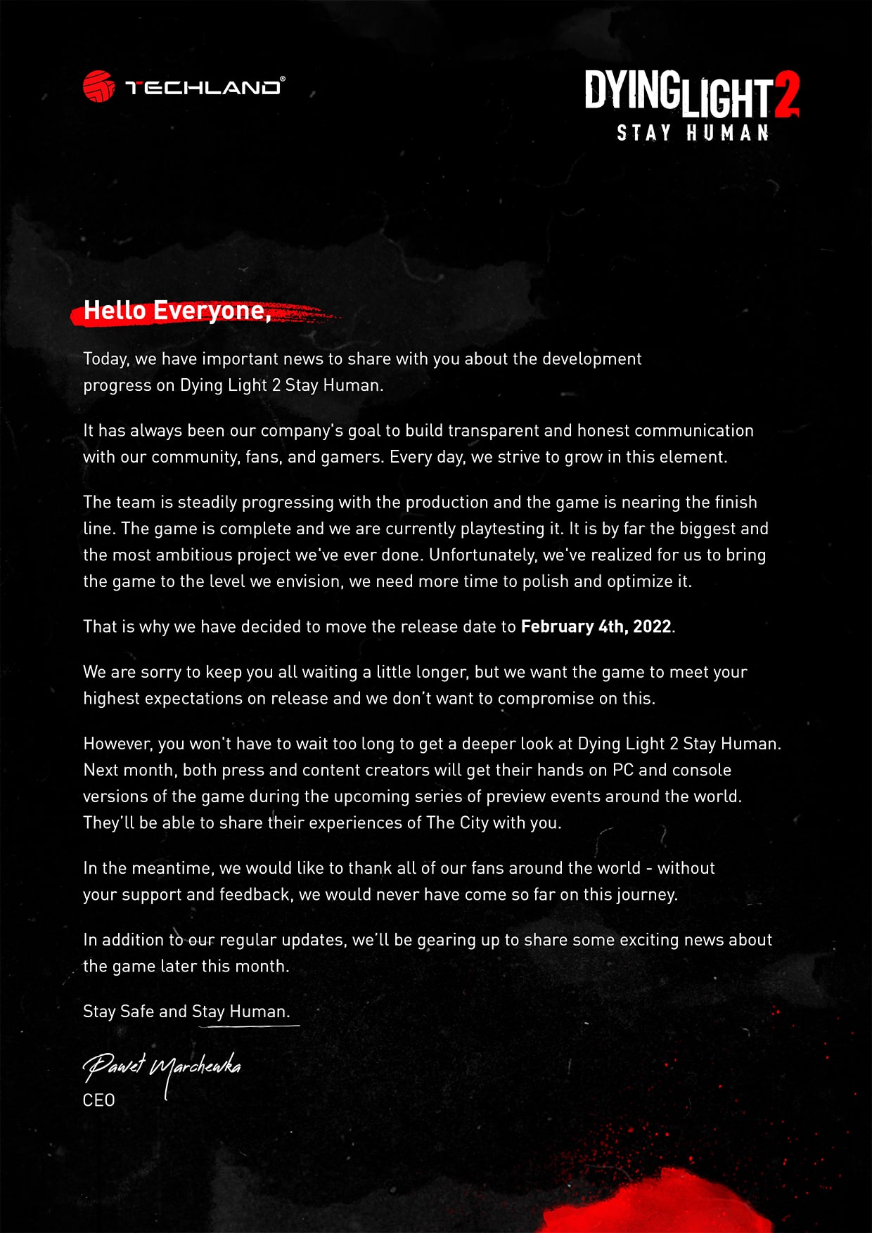 dying-light-2-retraso-2022