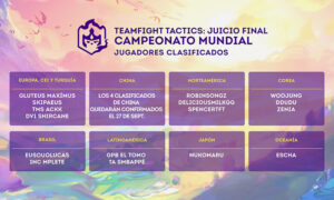 jugadores clasificados tft