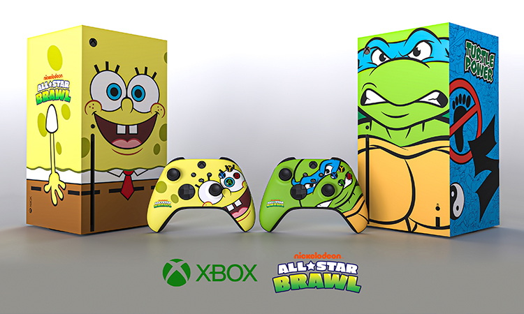Consola Nick All Star Brawl  Nickelodeon All Star Brawl lanzará ediciones especiales de Xbox Series X nick console