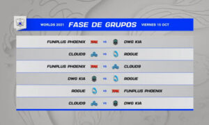 Próximos enfrentamientos worlds 2021