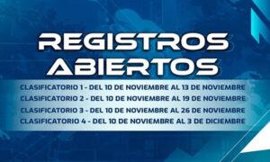 registros abiertos