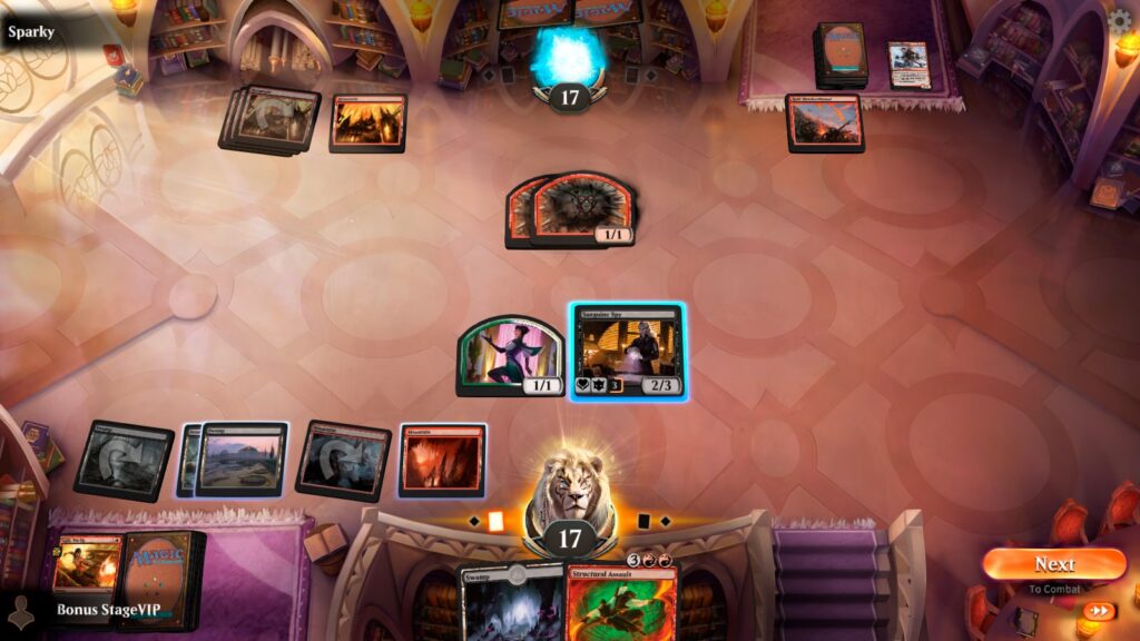 Magic-The-Gathering-Arena-Streets-of-New-Capenna gameplay