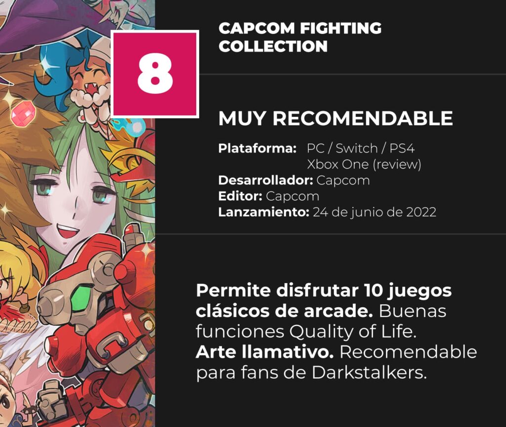 Capcom Fighting Collection-Review-Score