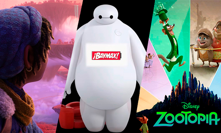 Zootopia-baymax-mundoextraño  Walt Disney Animation Studios presenta sus últimos proyectos en el Festival Internacional de Cine de Animación de Annecy Zootopia baymax mundoextrano