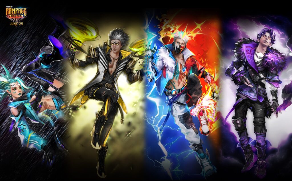 free fire revolucion personajes