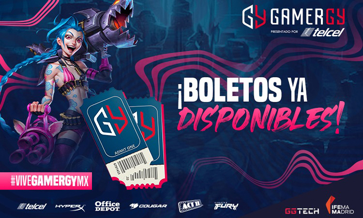 Gamergy Mexico 2022 Boletos 