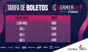 tarifa-de-boletos-gamergy-mexico-2022