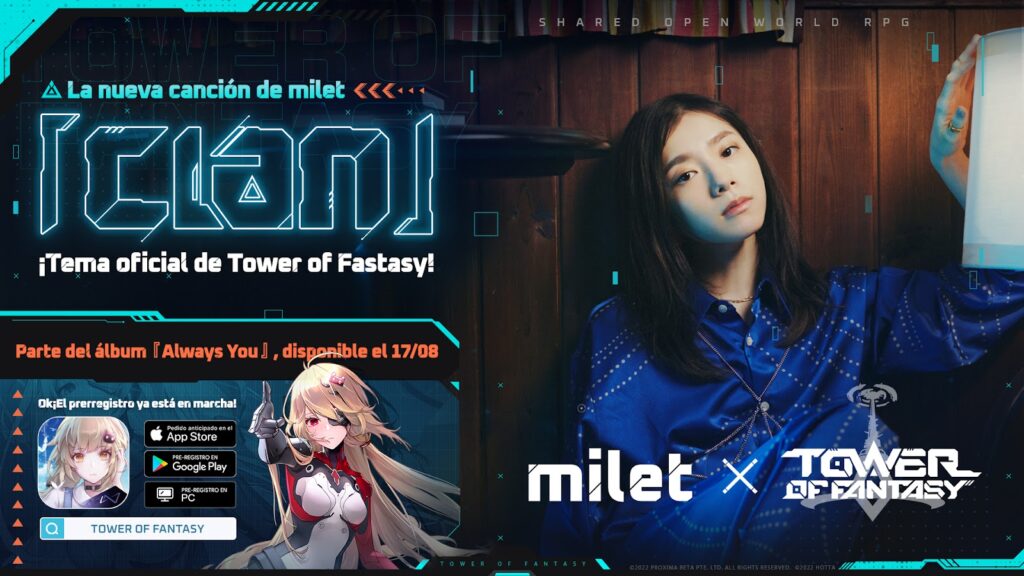 tower of fantasy-milet-ES