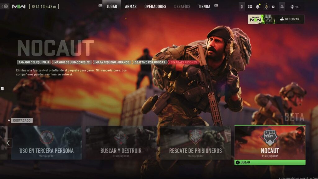 call of duty modern warfare 2 beta cerrada playstation gameplay