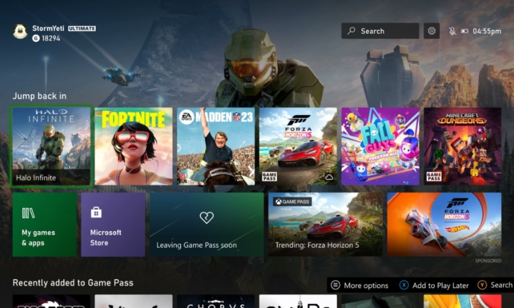 Xbox comienza a probar la nueva interfaz de usuario que llegará en 2023 xbox interfaz nueva