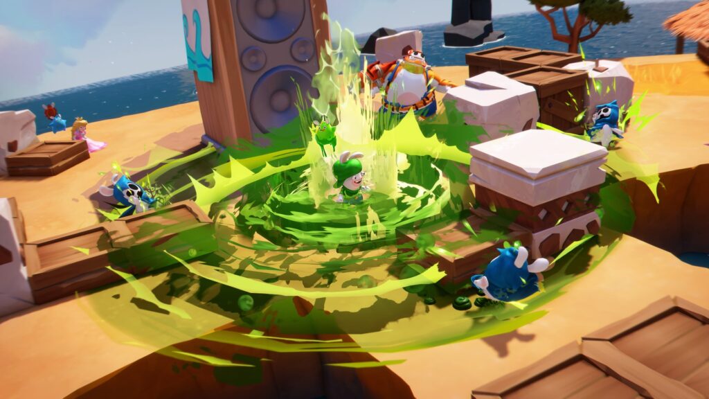 mario rabbids sparks of hope review gameplay