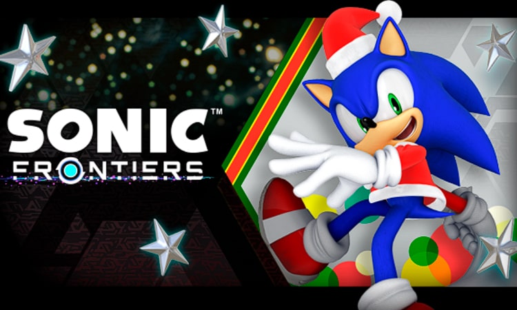sonic-frontiers-navidad-dlc-skin sonic frontiers Sonic Frontiers lanza Holiday Cheer Suit, su DLC de temporada sonic frontiers navidad dlc skin