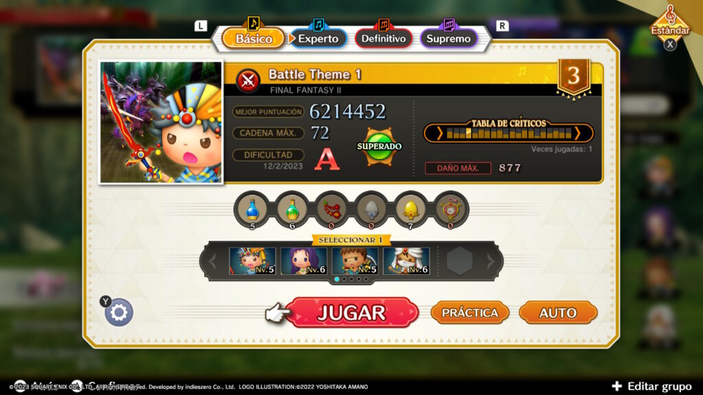 Theatrhythm Final Bar Line Review gameplay