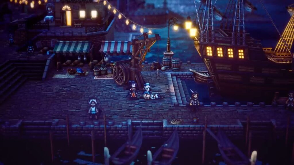 Octopath traveler 2 gameplay