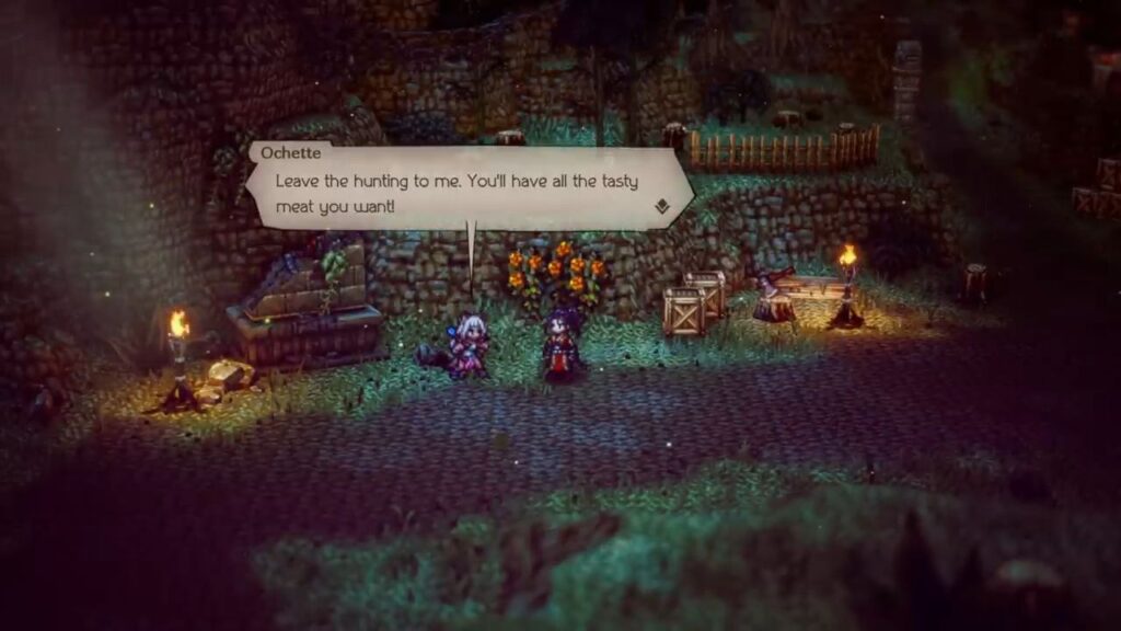 Octopath traveler 2 gameplay