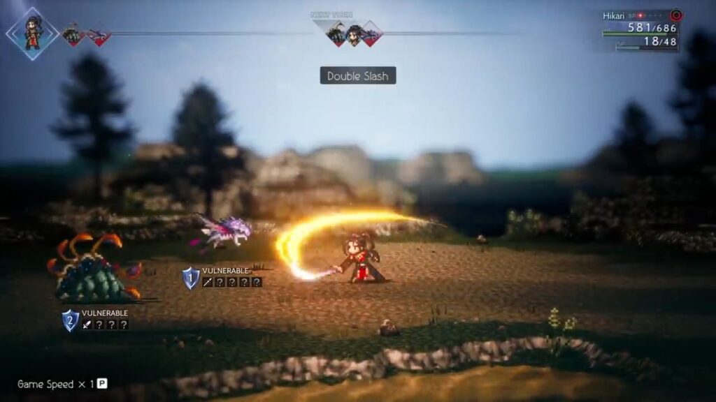 Octopath traveler 2 gameplay