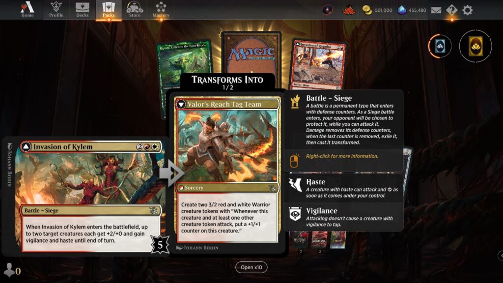 Magic the Gathering March of the Machine