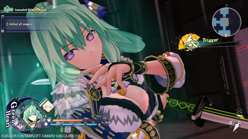 Neptunia X SENRAN KAGURA Ninja Wars Review gameplay