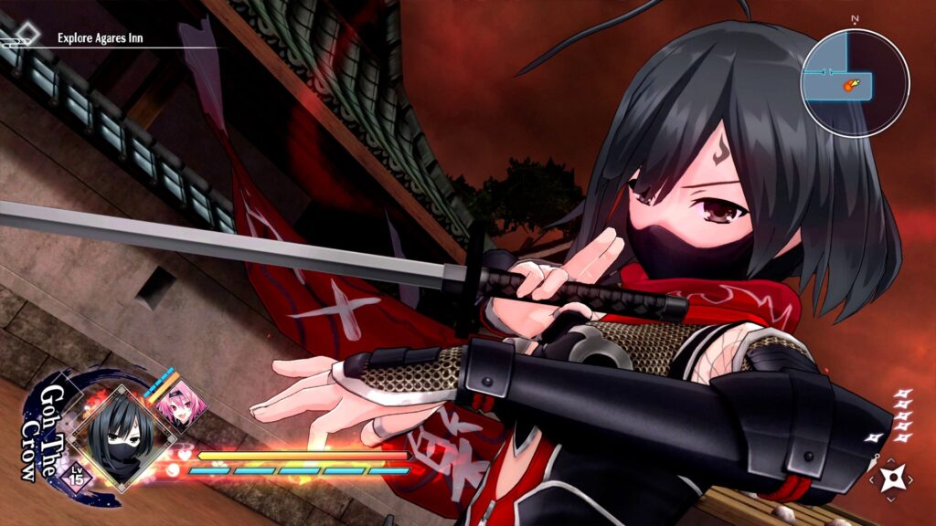 Neptunia X SENRAN KAGURA Ninja Wars Review gameplay