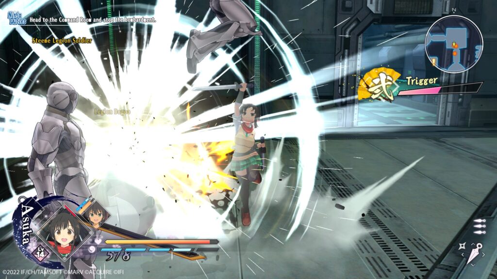 Neptunia X SENRAN KAGURA Ninja Wars Review gameplay