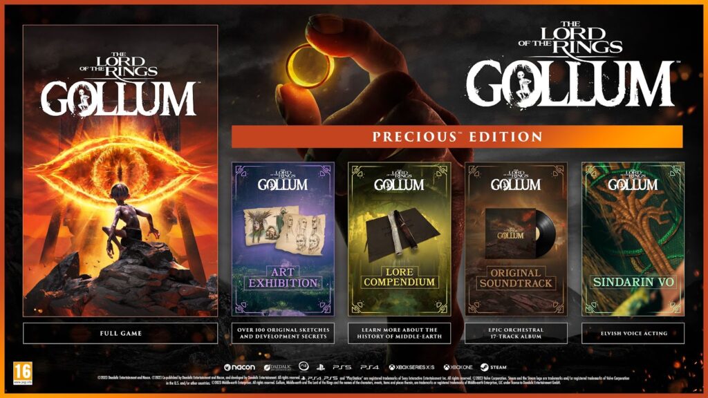lord of the rings-Gollum-precious edition