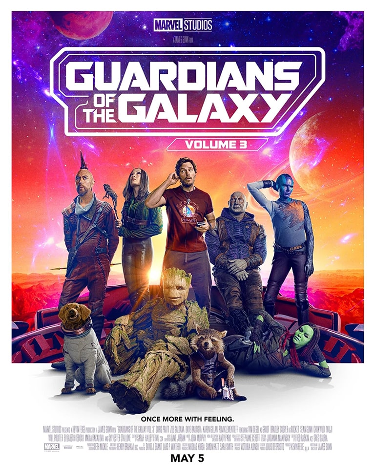 guardianes de la galaxia vol 3 poster