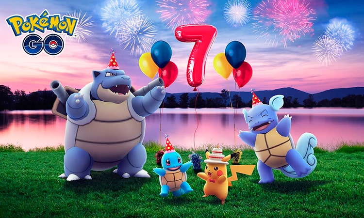 pokemon-go-septimo-aniversarion-celebraciones pokémon go Pokémon GO celebrará su séptimo aniversario con sorpresas pokemon go septimo aniversarion celebraciones
