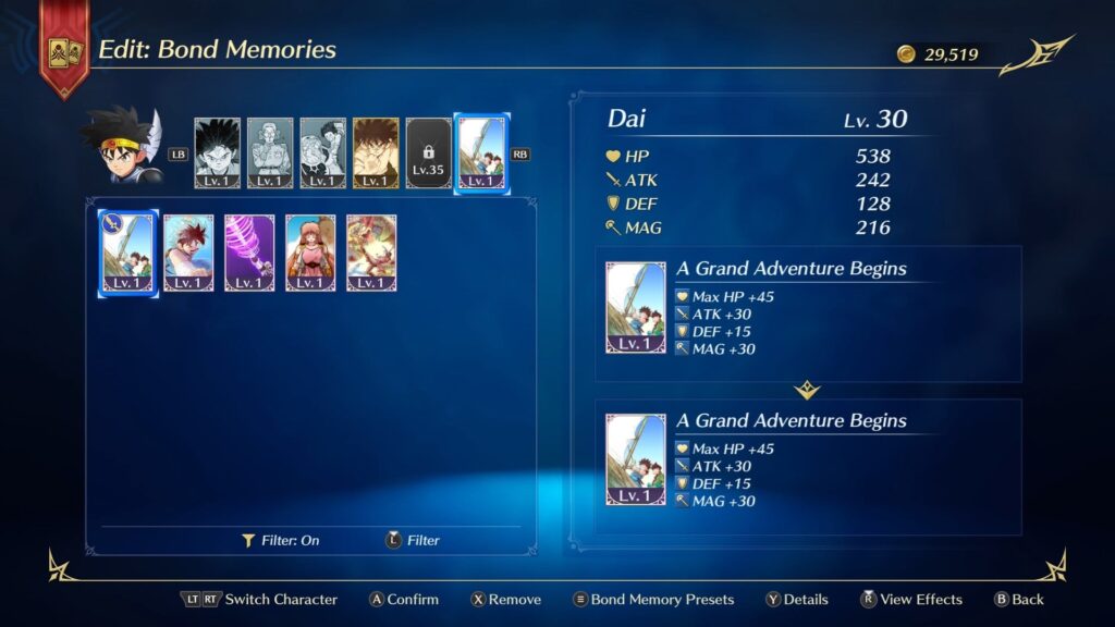 Infinity Strash Dragon Quest The Adventure of Dai gameplay