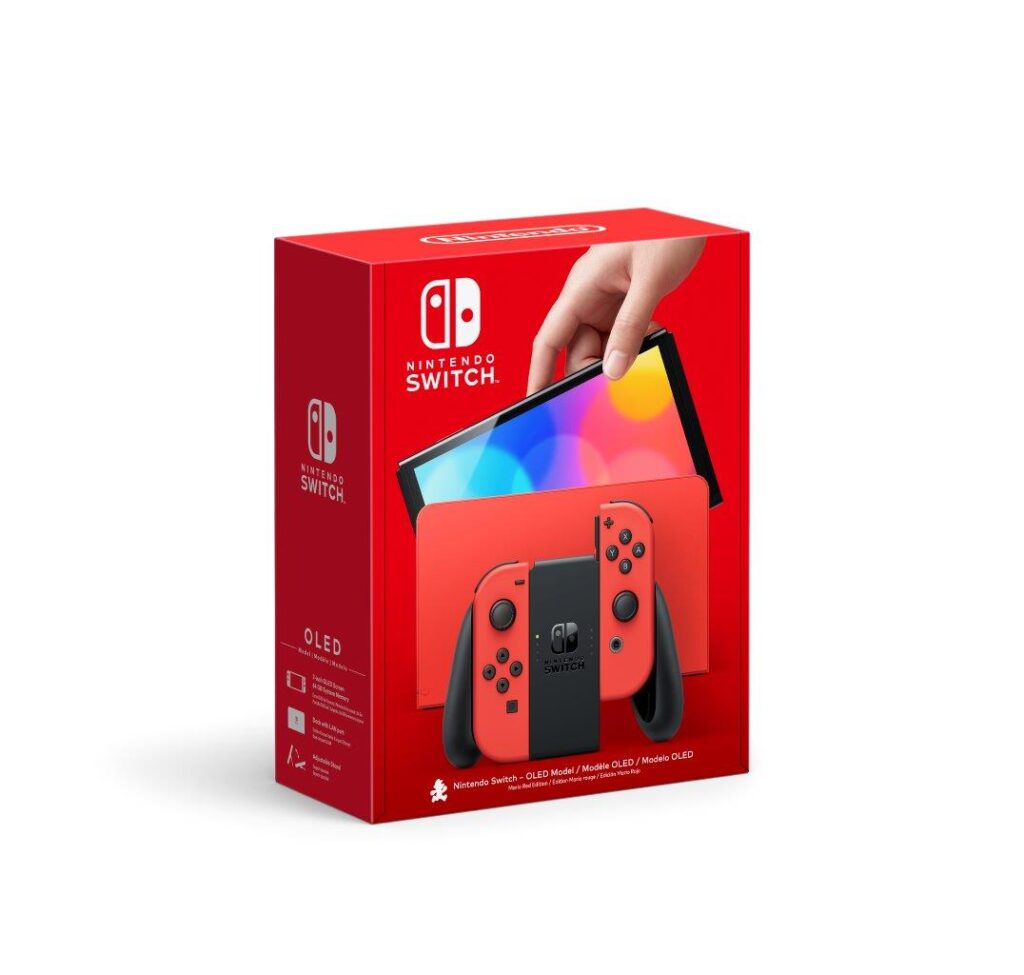 Nintendo Switch OLED Model Mario Red Edition