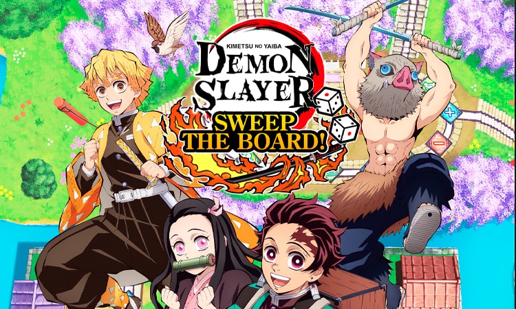 Demon-Slayer-Kimetsu-no-Yaiba Sweep-the-Board demon slayer Demon Slayer: Sweep the Board! llegará a Nintendo Switch en 2024 Demon Slayer Kimetsu no Yaiba Sweep the Board