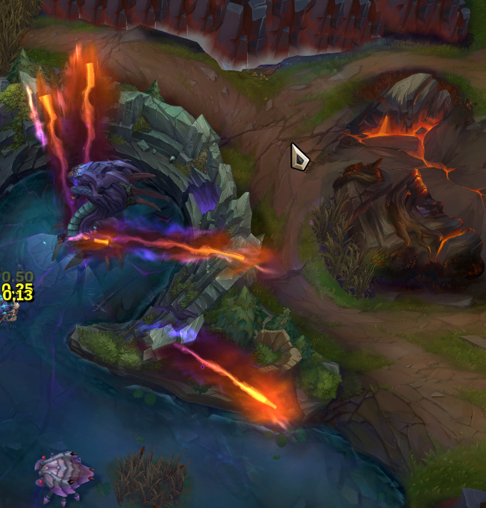 League of Legends BaronMissiles