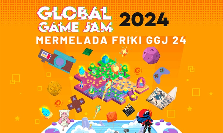 Global-Game-Jam-2024-CDMX global game jam Global Game Jam se llevará a cabo a finales de enero de 2024 en la CDMX Global Game Jam 2024 CDMX