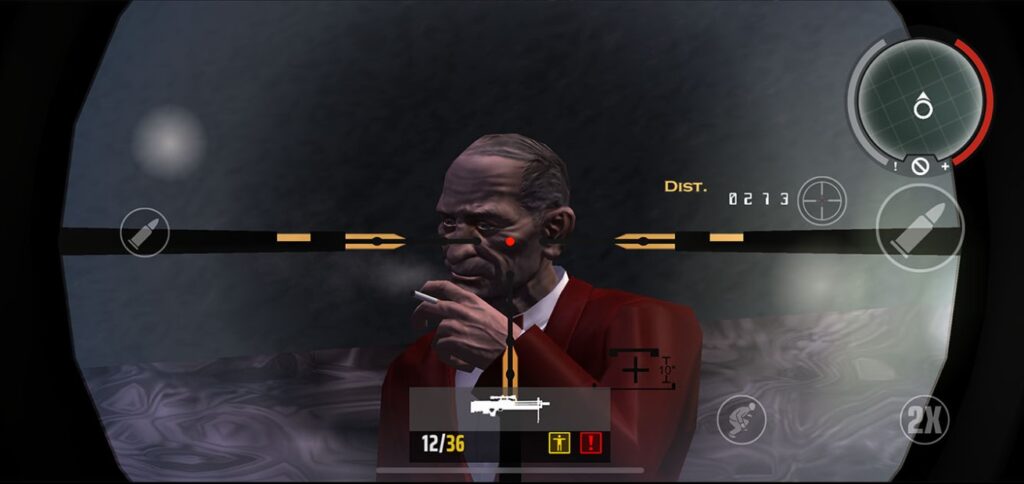 Hitman Blood Money Reprisal iOS gameplay