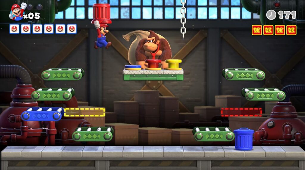 Mario vs Donkey Kong gameplay review