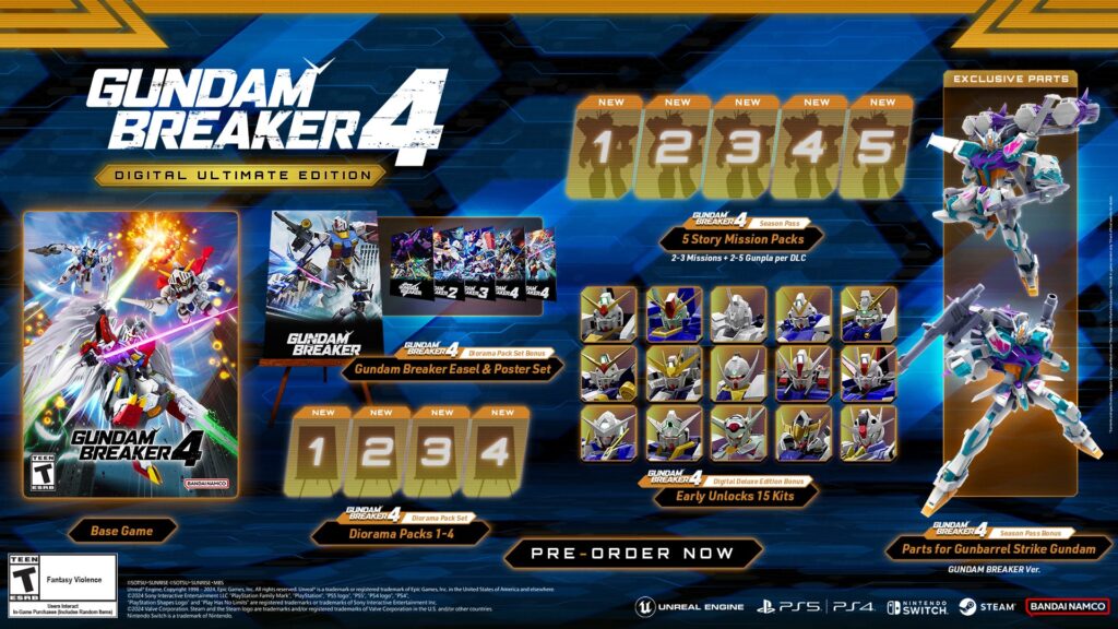 gundam breaker 4 digital ultimate edition