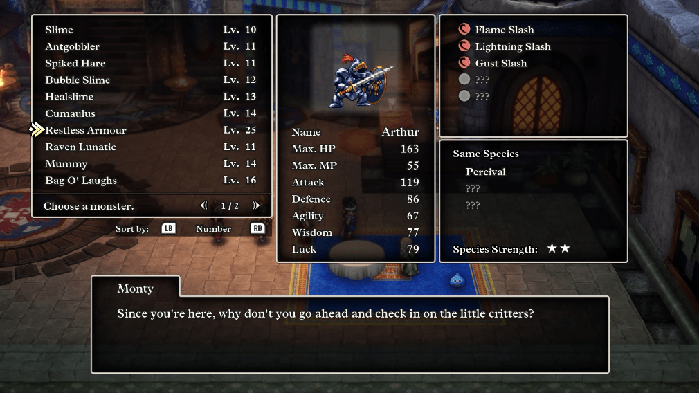 Dragon Quest III HD-2D Remake torneo de monstruos