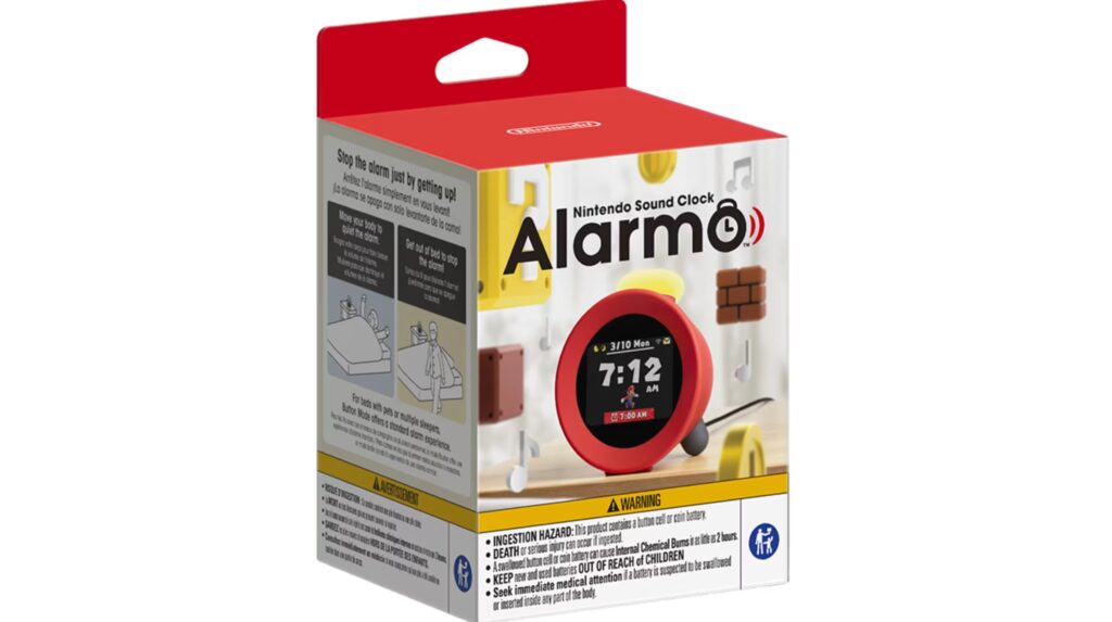 nintendo sound clock alarmo 2025