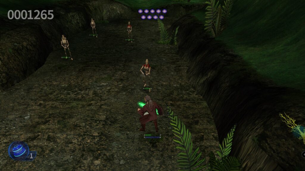 Star Wars Episode Jedi Power Battles review gameplay