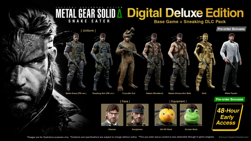 metal gear solid delta snake eater deluxe edition