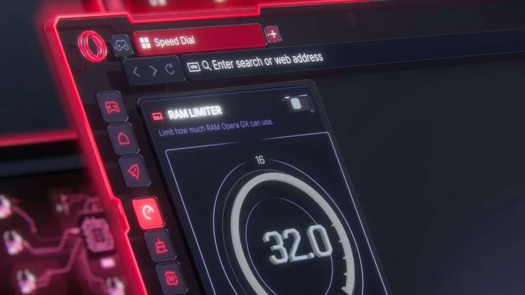 opera gx barra lateral