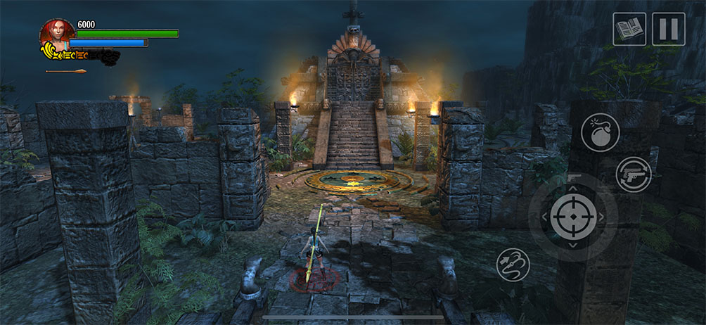 Lara Croft and the Guardian of Light mobile gameplay review