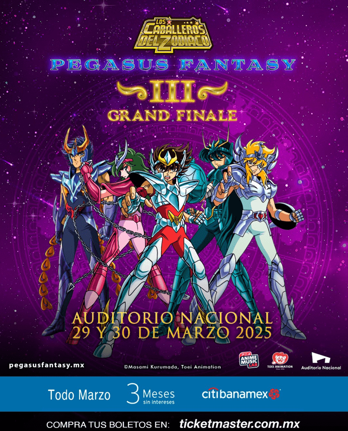 Pegasus Fantasy III Grand Finale CDMX boletos