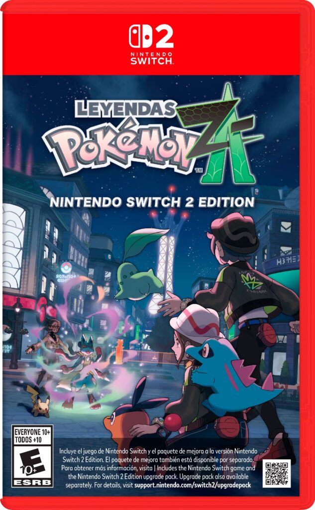 pokemon-legends-z-a-fecha-de-lanzamiento nintendo switch 2 edition