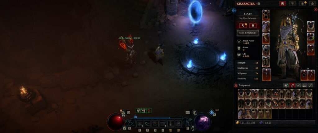 Diablo 4 berserker gameplay