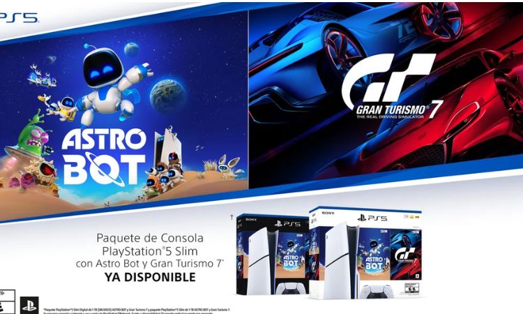 PlayStation Bundle Astro Bot Gran Turismo 7